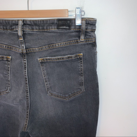 BDG Women Size 32 Jeans Girlfriend High Rise Stretch Gray - Picture 8 of 11